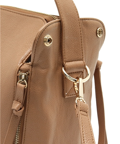 mystic（ミスティック）の「3WAYBAG（トートバッグ・レディース・アイボリー/ブラック/ブルー/キャメル/ライトブルー・FREE/ﾌﾘ-）」の16枚目の写真