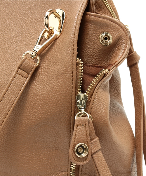 mystic（ミスティック）の「3WAYBAG（トートバッグ・レディース・アイボリー/ブラック/ブルー/キャメル/ライトブルー・FREE/ﾌﾘ-）」の6枚目の写真