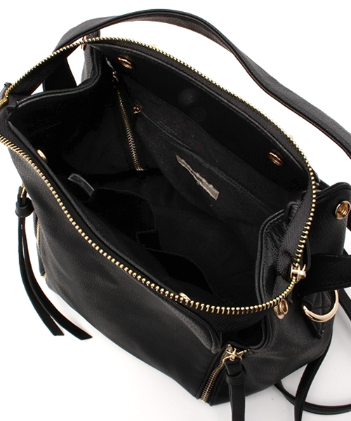 mystic（ミスティック）の「3WAYBAG（トートバッグ・レディース・アイボリー/ブラック/ブルー/キャメル/ライトブルー・FREE/ﾌﾘ-）」の10枚目の写真