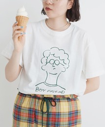 I am I in fact... | BOY FRIEND メガネくん T-shirt(Tシャツ/カットソー)
