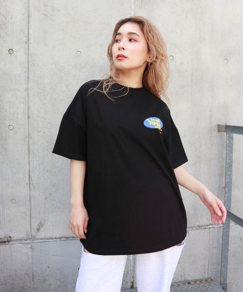 FIG&VIPER(フィグアンドバイパー)の「F&V CLUB retoro BIG-T(Tシャツ/カットソー・レディース・イエロー/ブラック/ホワイト・FREE)」の4枚目の写真