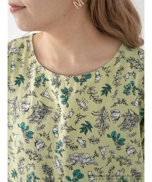 Disney（ディズニー）の「総柄プリントワンピース/Pooh（ワンピース・レディース・イエロー/ブルー・FREE）」の20枚目の写真