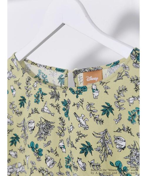 Disney（ディズニー）の「総柄プリントワンピース/Pooh（ワンピース・レディース・イエロー/ブルー・FREE）」の9枚目の写真