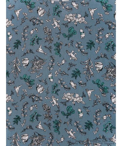 Disney（ディズニー）の「総柄プリントワンピース/Pooh（ワンピース・レディース・イエロー/ブルー・FREE）」の5枚目の写真