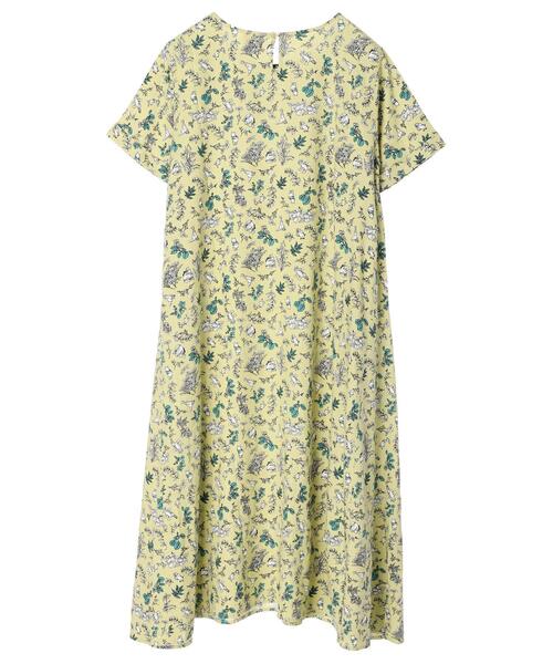 Disney（ディズニー）の「総柄プリントワンピース/Pooh（ワンピース・レディース・イエロー/ブルー・FREE）」の22枚目の写真