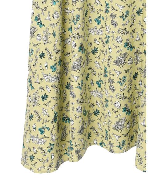 Disney（ディズニー）の「総柄プリントワンピース/Pooh（ワンピース・レディース・イエロー/ブルー・FREE）」の15枚目の写真