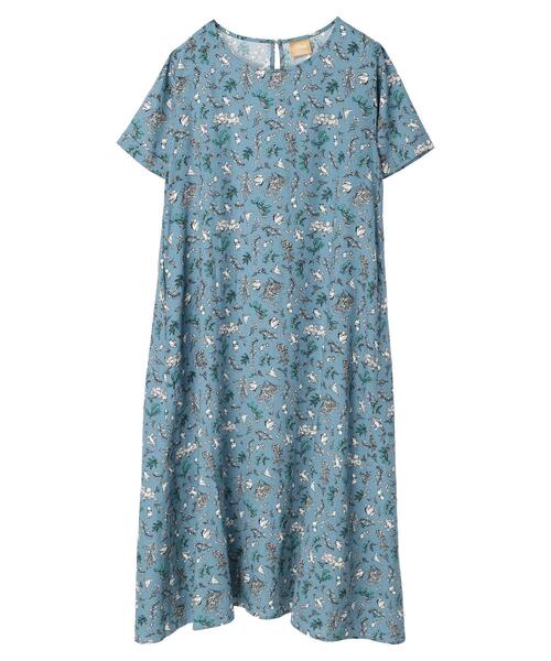 Disney（ディズニー）の「総柄プリントワンピース/Pooh（ワンピース・レディース・イエロー/ブルー・FREE）」の11枚目の写真