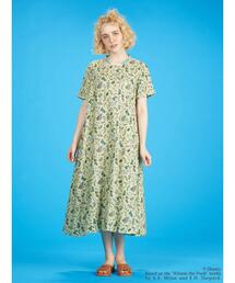 総柄プリントワンピース/Pooh