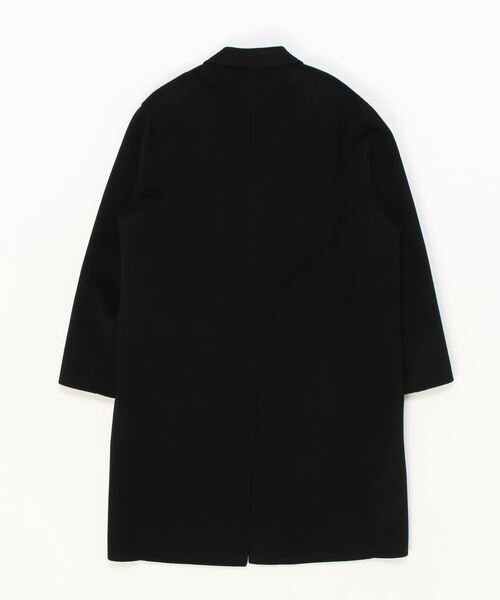 ATTACHMENT（アタッチメント）の「ウール・カシミヤ ダブルフェイスビーバー チェスターコート / W/CA DOUBLE FACE BEABER CHESTER COAT（チェスターコート・メンズ・ブラック/グレー系その他・1/2/3）」の5枚目の写真