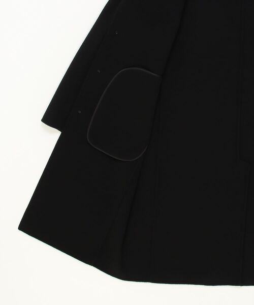 ATTACHMENT（アタッチメント）の「ウール・カシミヤ ダブルフェイスビーバー チェスターコート / W/CA DOUBLE FACE BEABER CHESTER COAT（チェスターコート・メンズ・ブラック/グレー系その他・1/2/3）」の8枚目の写真