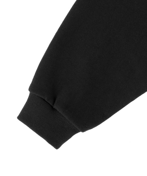 Figments（フィグメンツ）の「☆ベストセラーアイテム☆ビッグZIPパーカー（パーカー・レディース・ブラック/杢グレー/カーキ/スミクロ/ダークベージュ・LARGE/X-LARGE）」の11枚目の写真