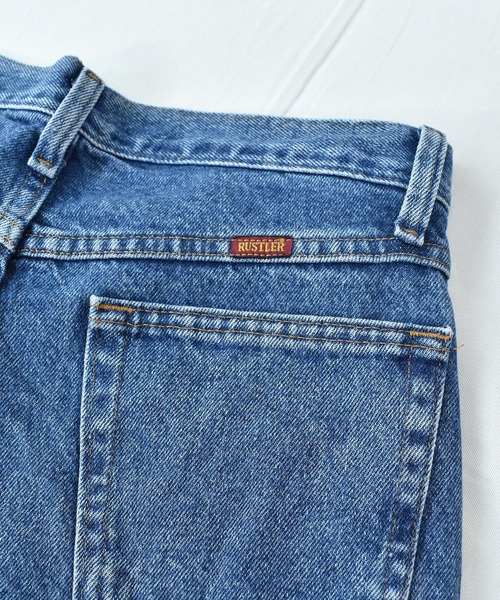 VINTAGE（ヴィンテージ）の「【ヴィンテージ古着】RUSTLER / ラスラー デニムパンツ（デニムパンツ・メンズ・ブルー・29）」の6枚目の写真