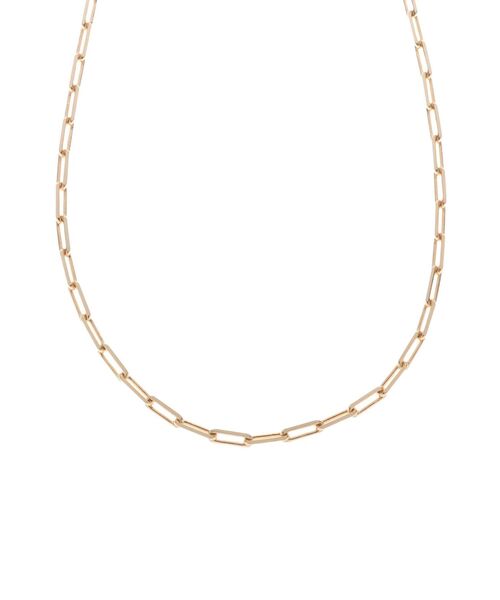 EMODA（エモダ）の「スクエアチェーンネックレス（ネックレス・レディース・シルバー/ゴールド・FREE）」の4枚目の写真