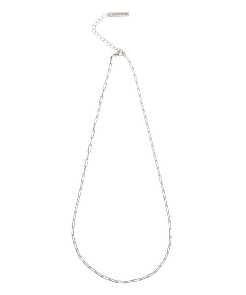 EMODA（エモダ）の「スクエアチェーンネックレス（ネックレス・レディース・シルバー/ゴールド・FREE）」の7枚目の写真