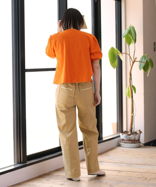 cepo(セポ)の「ブロッキングチノパンツ(チノパンツ・レディース・ベージュ/イエロー・S/M)」の8枚目の写真