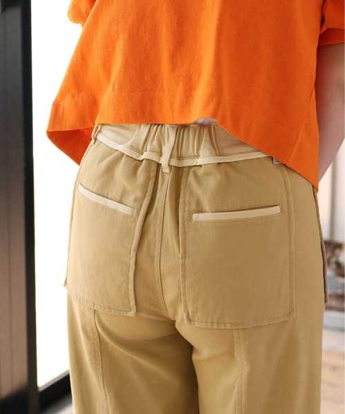 cepo(セポ)の「ブロッキングチノパンツ(チノパンツ・レディース・ベージュ/イエロー・S/M)」の12枚目の写真