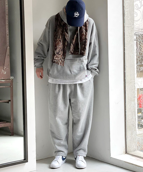 is-ness（イズネス）の「【is-ness / イズネス】VENTILATION LONG SWEAT HOODIE（パーカー・メンズ・チャコールグレー・LARGE）」の22枚目の写真