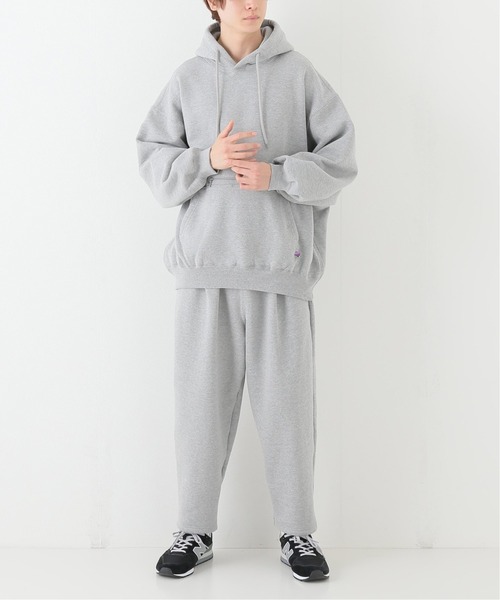 is-ness（イズネス）の「【is-ness / イズネス】VENTILATION LONG SWEAT HOODIE（パーカー・メンズ・チャコールグレー・LARGE）」の4枚目の写真