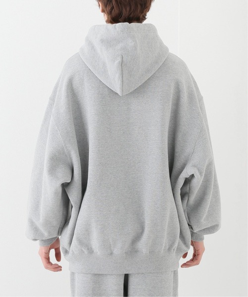 is-ness（イズネス）の「【is-ness / イズネス】VENTILATION LONG SWEAT HOODIE（パーカー・メンズ・チャコールグレー・LARGE）」の8枚目の写真