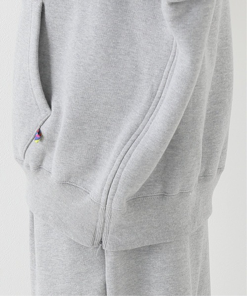 is-ness（イズネス）の「【is-ness / イズネス】VENTILATION LONG SWEAT HOODIE（パーカー・メンズ・チャコールグレー・LARGE）」の16枚目の写真