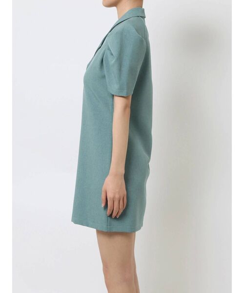 EMODA（エモダ）の「オープンカラーシャツワンピース（ワンピース・レディース・ブラック/グレー/キャメル・FREE）」の17枚目の写真