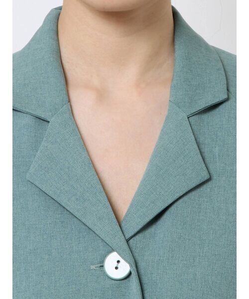 EMODA（エモダ）の「オープンカラーシャツワンピース（ワンピース・レディース・ブラック/グレー/キャメル・FREE）」の19枚目の写真