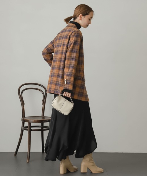 SENSE OF PLACE by URBAN RESEARCH（センスオブプレイスバイアーバンリサーチ）の「メタルボタンダブルジャケット（その他アウター・レディース・ネイビー/ブラウン/ブラウン系その他・ONE）」の19枚目の写真