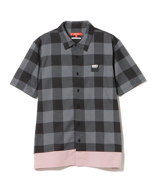 BEAMS GOLF ビームスゴルフ ポロ切替 ワンピース チェック柄 Mサイズ BEAMS GOLF ビームスゴルフ ポロ切替 ワンピース チェック柄 M