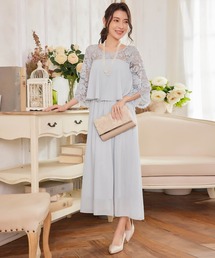 パーティードレス ワンピース レース 披露宴 結婚式 フォーマル