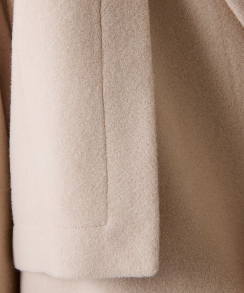 CULLNI（クルニ）の「【CULLNI exclusive / クルニ エクスクルーシブ】チェスターコート（チェスターコート・メンズ・ブラック/ダークグリーン/アイボリー・1/2）」の10枚目の写真