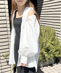 ボレロシャツワンピース