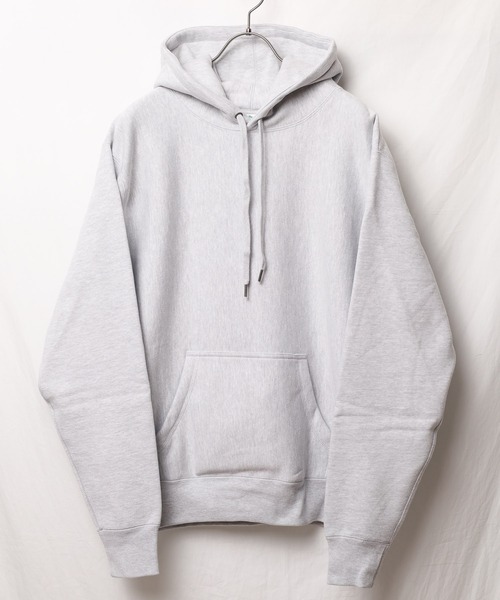 INDEPENDENT（インディペンデント）の「『INDEPENDENT』13.5oz ヘビーウェイトプルオーバーパーカー Heavyweight 13.5 oz Cross-Grain Hooded Pullover（パーカー・レディース・スモークピンク/ヘザーグレー/ブラック/オフホワイト/オリーブ・LARGE/X-LARGE/MEDIUM）」の4枚目の写真