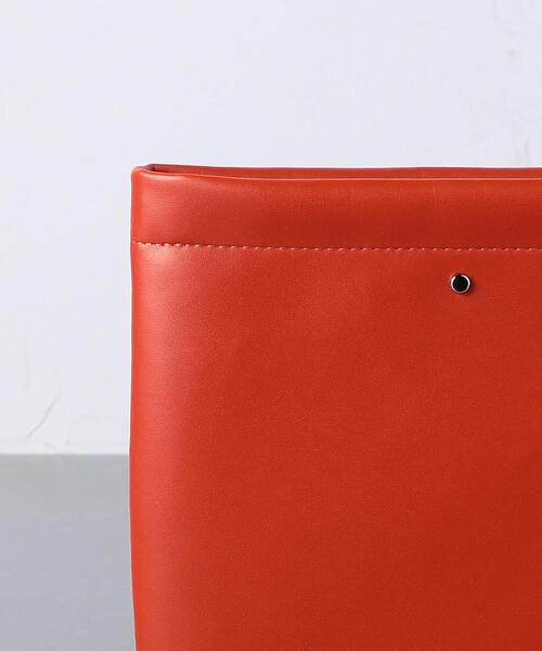 UNITED ARROWS（ユナイテッドアローズ）の「リサイクルレザー クラッチバッグ（クラッチバッグ・メンズ・ブラック/レッド/コバルトブルー・FREE）」の6枚目の写真