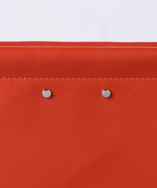 UNITED ARROWS（ユナイテッドアローズ）の「リサイクルレザー クラッチバッグ（クラッチバッグ・メンズ・ブラック/レッド/コバルトブルー・FREE）」の9枚目の写真