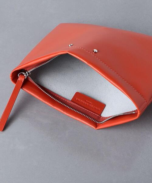 UNITED ARROWS（ユナイテッドアローズ）の「リサイクルレザー クラッチバッグ（クラッチバッグ・メンズ・ブラック/レッド/コバルトブルー・FREE）」の11枚目の写真