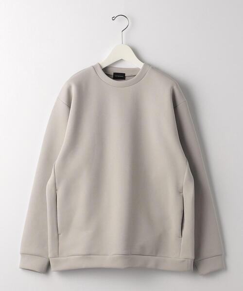 green label relaxing（グリーンレーベルリラクシング）の「ソフトダンボール クルーネック トップス（スウェット・メンズ・ライトグレー/ダークグリーン/ネイビー/ワインレッド/その他1・S/M/L/XL）」の5枚目の写真