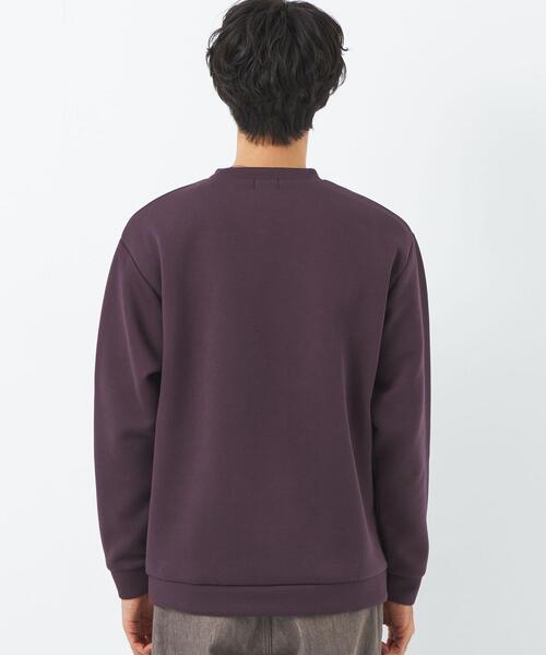 green label relaxing（グリーンレーベルリラクシング）の「ソフトダンボール クルーネック トップス（スウェット・メンズ・ライトグレー/ダークグリーン/ネイビー/ワインレッド/その他1・S/M/L/XL）」の10枚目の写真