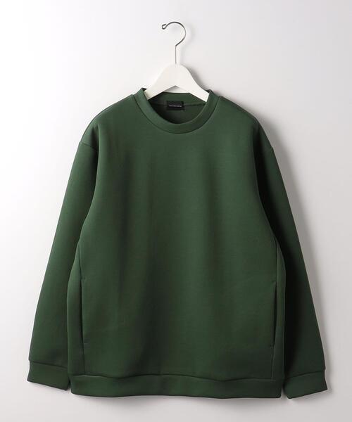 green label relaxing（グリーンレーベルリラクシング）の「ソフトダンボール クルーネック トップス（スウェット・メンズ・ライトグレー/ダークグリーン/ネイビー/ワインレッド/その他1・S/M/L/XL）」の22枚目の写真