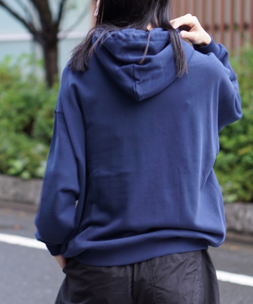 VANS / ヴァンズ MENS MINI LOGO BIG HOODIE SWEAT ミニロゴ オーバー