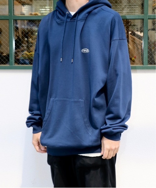 VANS / ヴァンズ MENS MINI LOGO BIG HOODIE SWEAT ミニロゴ オーバー