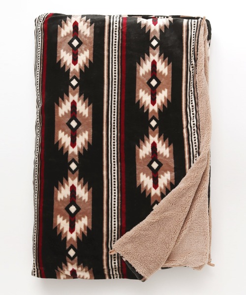 チャイハネ（チャイハネ）の「【チャイハネ】ノマディブランケットMEGAサイズ（ブランケット・レディース・ホワイト/オレンジ/ターコイズブルー/カーキ/ブラック・FREE）」の22枚目の写真