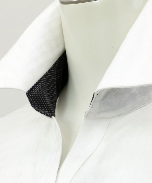 TOKYO SHIRTS（トウキョウシャツ）の「形態安定ノーアイロン スキッパー 長袖ビジネスワイシャツ（ビジネスシャツ・レディース・ホワイト・S/M/L/LL/XL）」の3枚目の写真