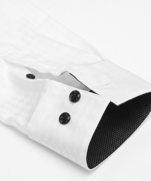 TOKYO SHIRTS（トウキョウシャツ）の「形態安定ノーアイロン スキッパー 長袖ビジネスワイシャツ（ビジネスシャツ・レディース・ホワイト・S/M/L/LL/XL）」の4枚目の写真