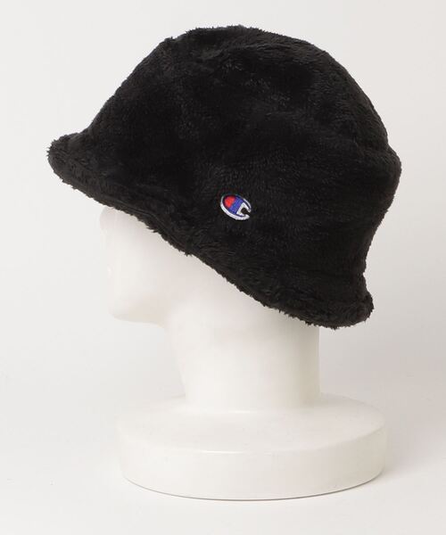 Champion（チャンピオン）の「champion / ボアチケットバケットハット（ハット・レディース・ブラック/ベージュ/グレー/オフホワイト・ONESIZE）」の6枚目の写真