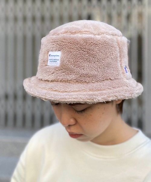 Champion（チャンピオン）の「champion / ボアチケットバケットハット（ハット・レディース・ブラック/ベージュ/グレー/オフホワイト・ONESIZE）」の12枚目の写真