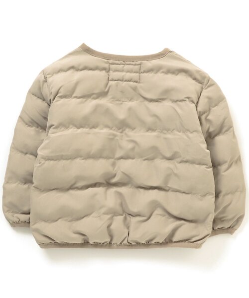 BREEZE（ブリーズ）の「【洗濯機でお洗濯OK】インナーキルトジャケット_ウォッシャブル（ダウンジャケット/コート・キッズ・ブラック/ベージュ/ブルー/カモフラージュ/オレンジ・140/90/100/110/120/80/130）」の14枚目の写真