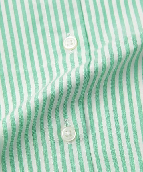 coen(コーエン)の「コットンブレンドバンドカラーシャツ(シャツ/ブラウス・レディース・ホワイト/ライトグレー/ネイビー/ピンク/ターコイズブルー/ライム/オレンジ/ケリー・M/L)」の19枚目の写真