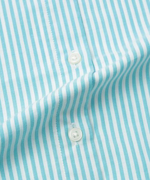 coen(コーエン)の「コットンブレンドバンドカラーシャツ(シャツ/ブラウス・レディース・ホワイト/ライトグレー/ネイビー/ピンク/ターコイズブルー/ライム/オレンジ/ケリー・M/L)」の20枚目の写真