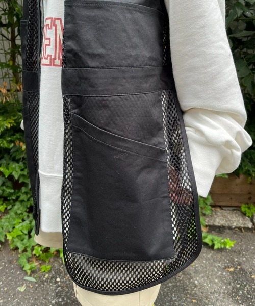 CIAOPANIC(チャオパニック)の「オーバースリットフィッシングベスト(ベスト・レディース・ブラック/カーキ・FREE)」の17枚目の写真