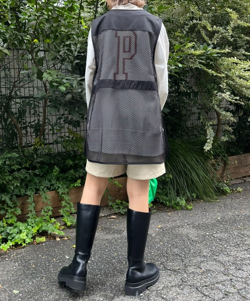 CIAOPANIC(チャオパニック)の「オーバースリットフィッシングベスト(ベスト・レディース・ブラック/カーキ・FREE)」の14枚目の写真